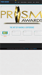 Mobile Screenshot of prismawards.com